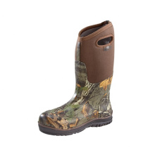 Cheap Military Jungle Men's Camo Waterproof Neoprene Rubber Outdoor Hunting Boots